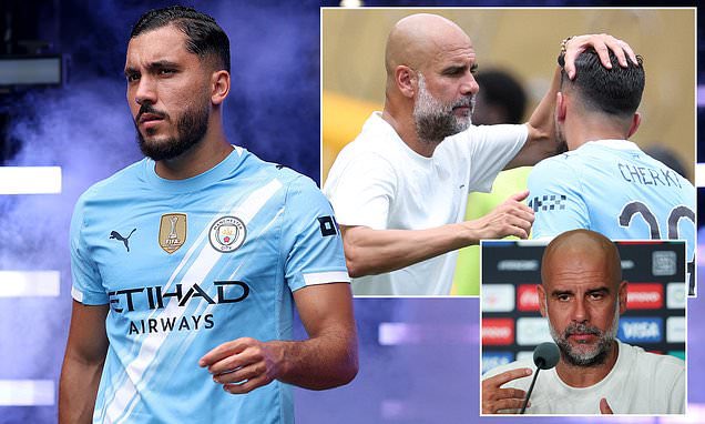 🚨🆕 Pep Guardiola : 

"Rayan Cherki, nous connaissons son potentiel, je vois beaucoup de choses lors des séances d'entraînement et je me dis : 

"Quel joueur !"

[via <a href="/DAZNFootball/">DAZN Football</a>]