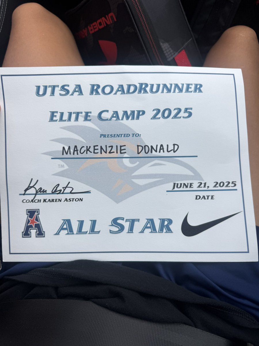 Mackenzie Donald (@kd2ten) on Twitter photo Had a great time against many skilled players at the <a href="/UTSAWBB/">UTSA Women’s Basketball</a> camp! Thank you for the invite and opportunity, I was lucky enough to be named an all star out of all of the great talent there and end up winning the all star game! Had a great time against many skilled players at the <a href="/UTSAWBB/">UTSA Women’s Basketball</a> camp! Thank you for the invite and opportunity, I was lucky enough to be named an all star out of all of the great talent there and end up winning the all star game!