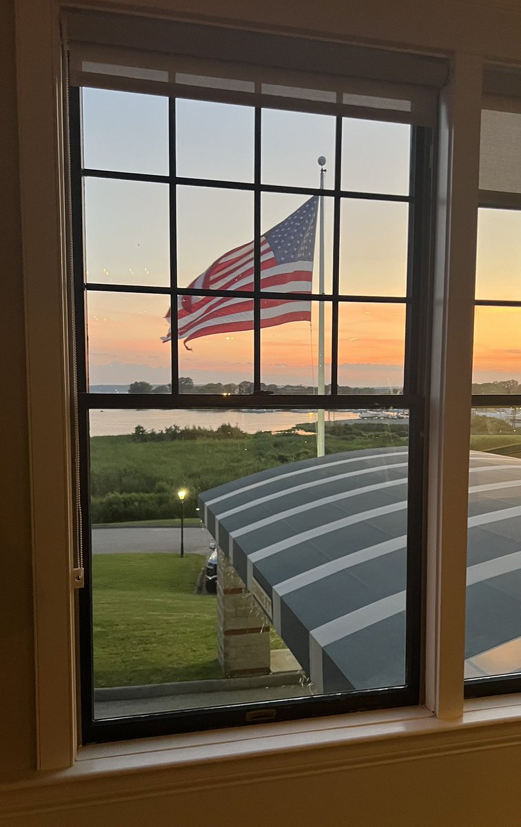 At a wedding tonight and looked out the window and thanked God for the men and women who gave their lives for our freedom.