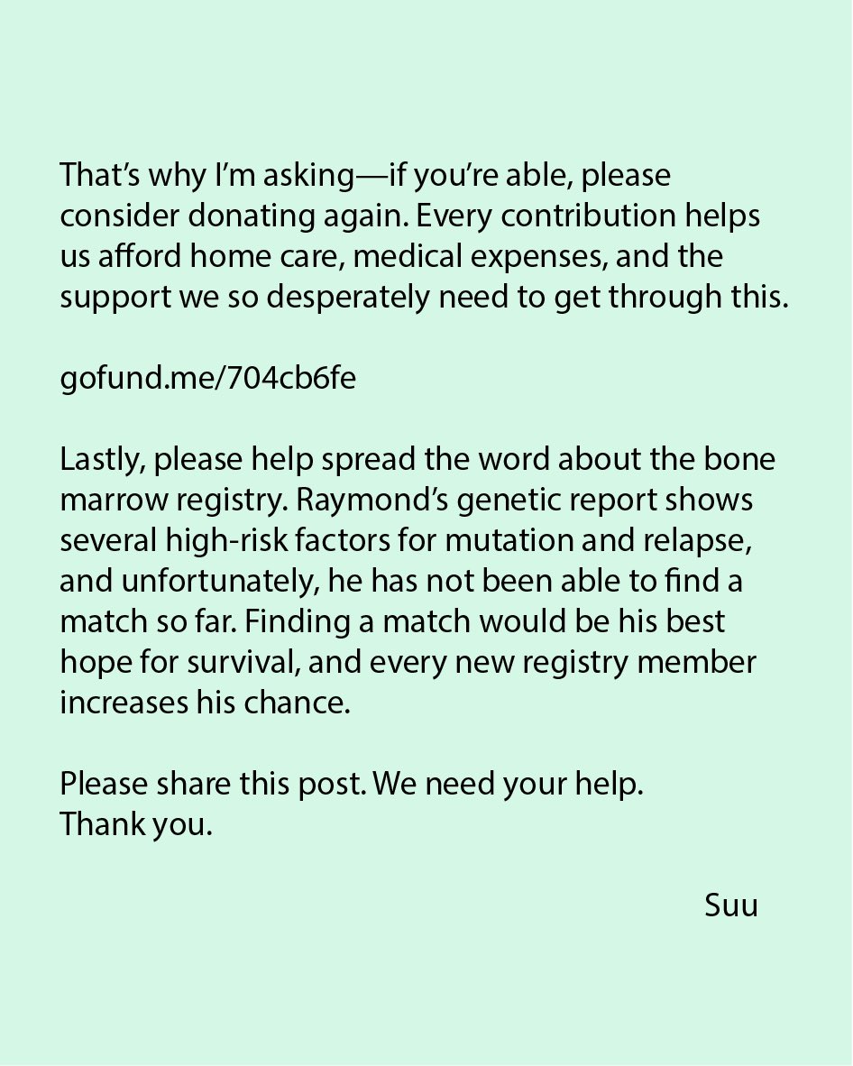 We need your help.
🔗 gofund.me/704cb6fe