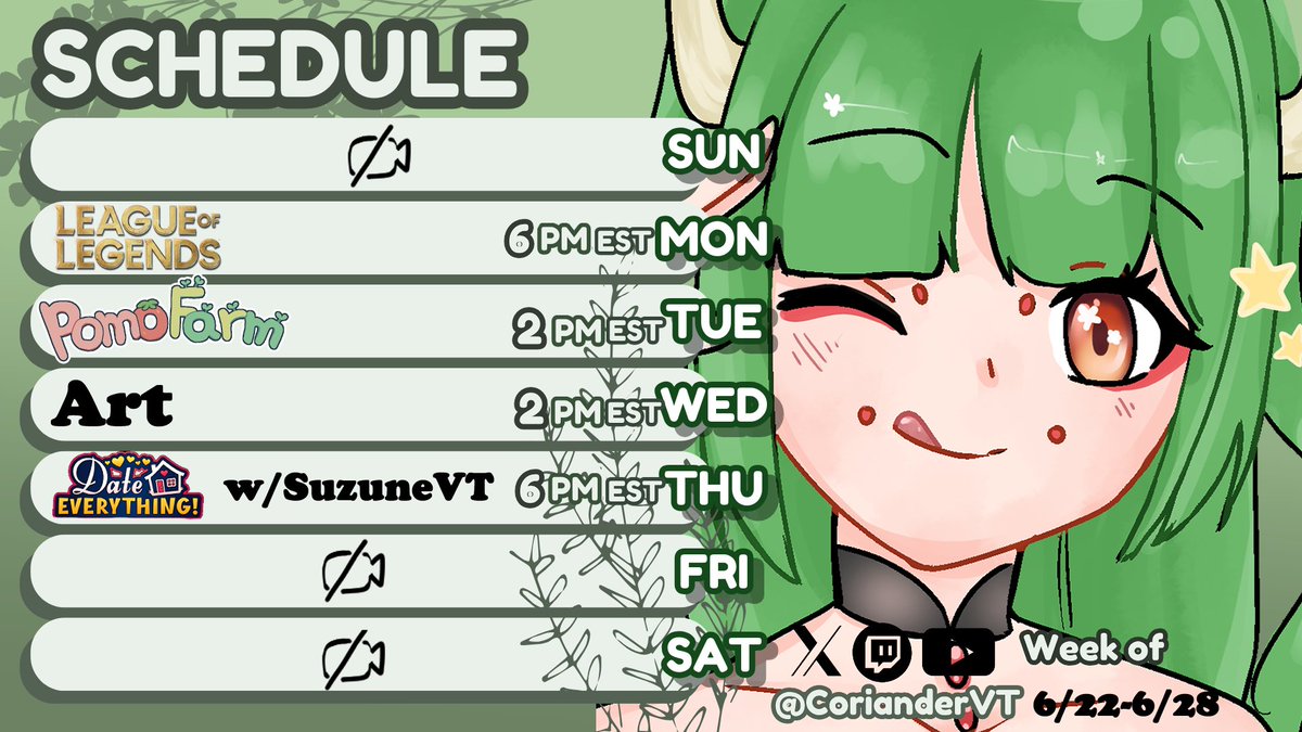CorianderVT's tweet image. A normal week doing normal things, Im excited to kiss more home appliances with @SuzuneVT  🥰🥰
