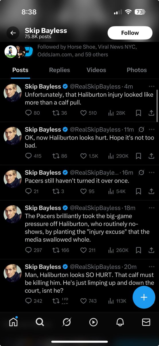 Michael Blair tweet media