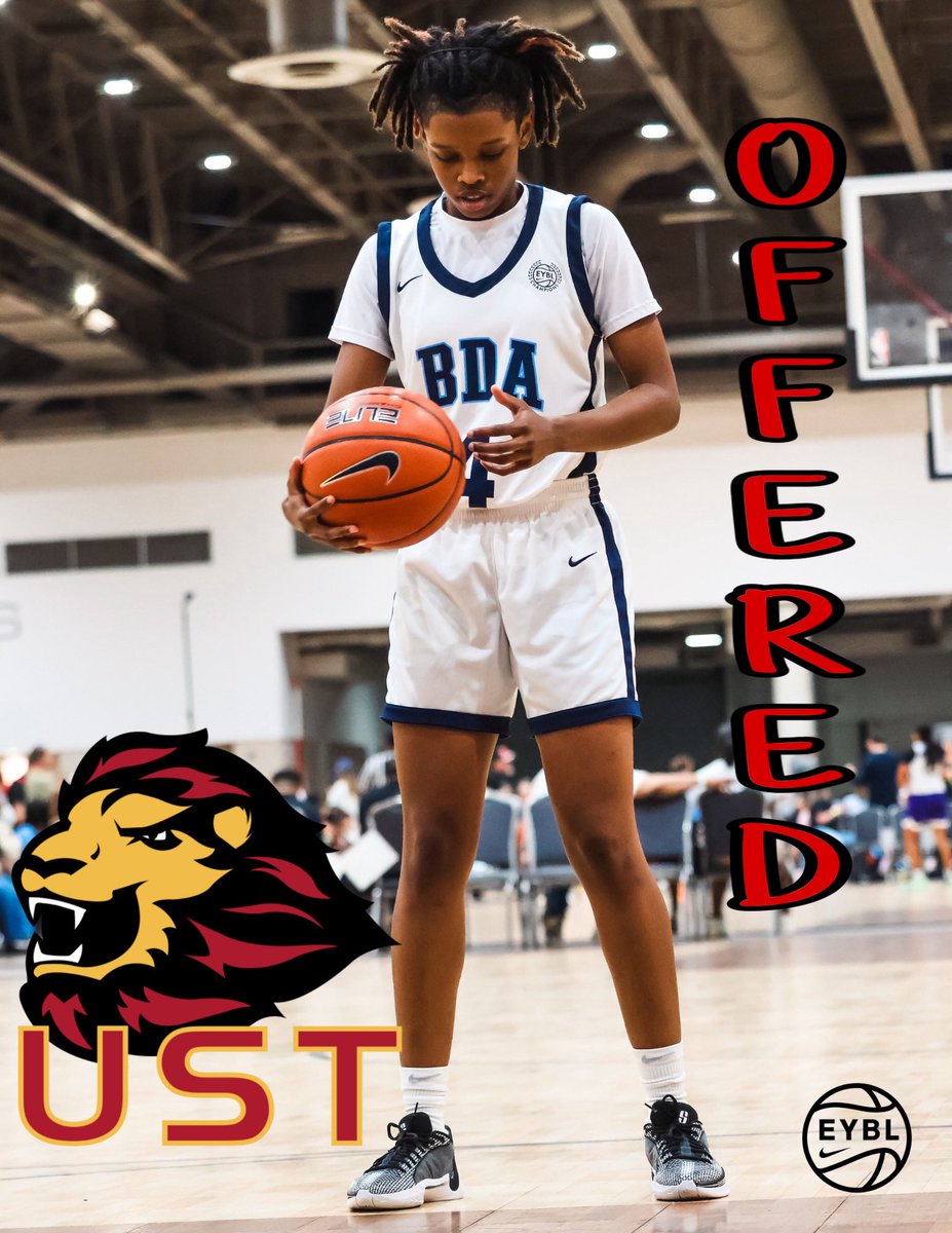 SamyraBlount5's tweet photo. After a great camp day I am blessed to announce i have received an offer from the University of St.Thomas. Thank you for believing in me and giving me this great opportunity! @BDABASKETBALL @USTWBB https://t.co/Qr0kWSEdVp