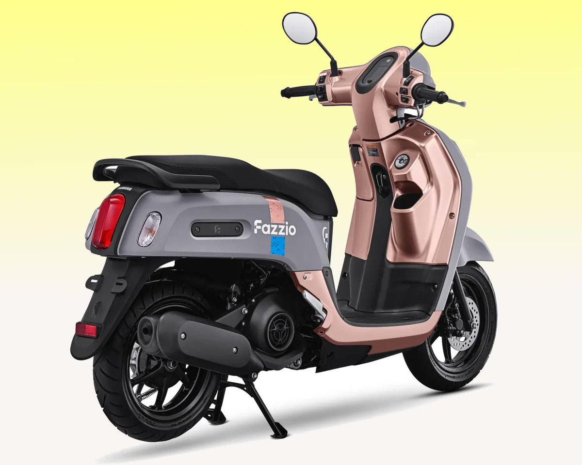 goozircom's tweet photo. Warna baru Yamaha Fazzio Hybrid 2 tone #yamaha #fazzio https://t.co/DeMOsAa274