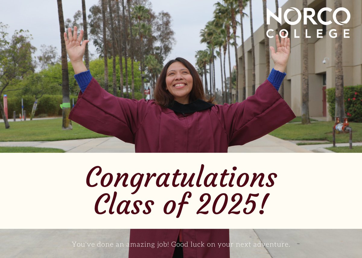 Congratulations to our Mustang graduates! 🎓 You've done an amazing job! Good luck on your next adventure. 🚀 #Classof2025 #NCgrad2025 #NC_Commencement2025 #MustangPride 🐴💙