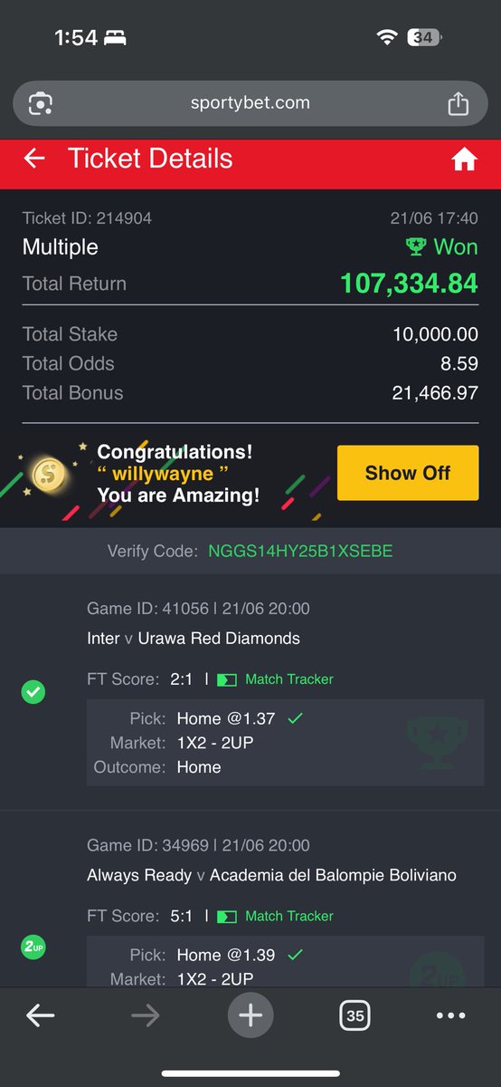 Yesterday and today 9 odds came through back to back Thank you <a href="/Mrbankstips/">MrBanks💰</a> <a href="/Davidbanksz/">David</a> 🤲🤲. Like I always say never skip any Mr banks game.
Na to just gather mind enter stake now 😹😹