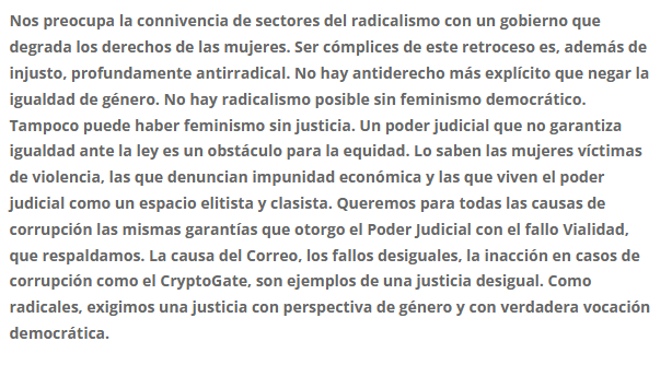 mhtuiter's tweet photo. parte del documento de las Mujeres Radicales, no sé si queda claro, no?
@UCRNacional @UCRMoron @UCR_Moron
#somoslaucr https://t.co/aaOe3rgW17