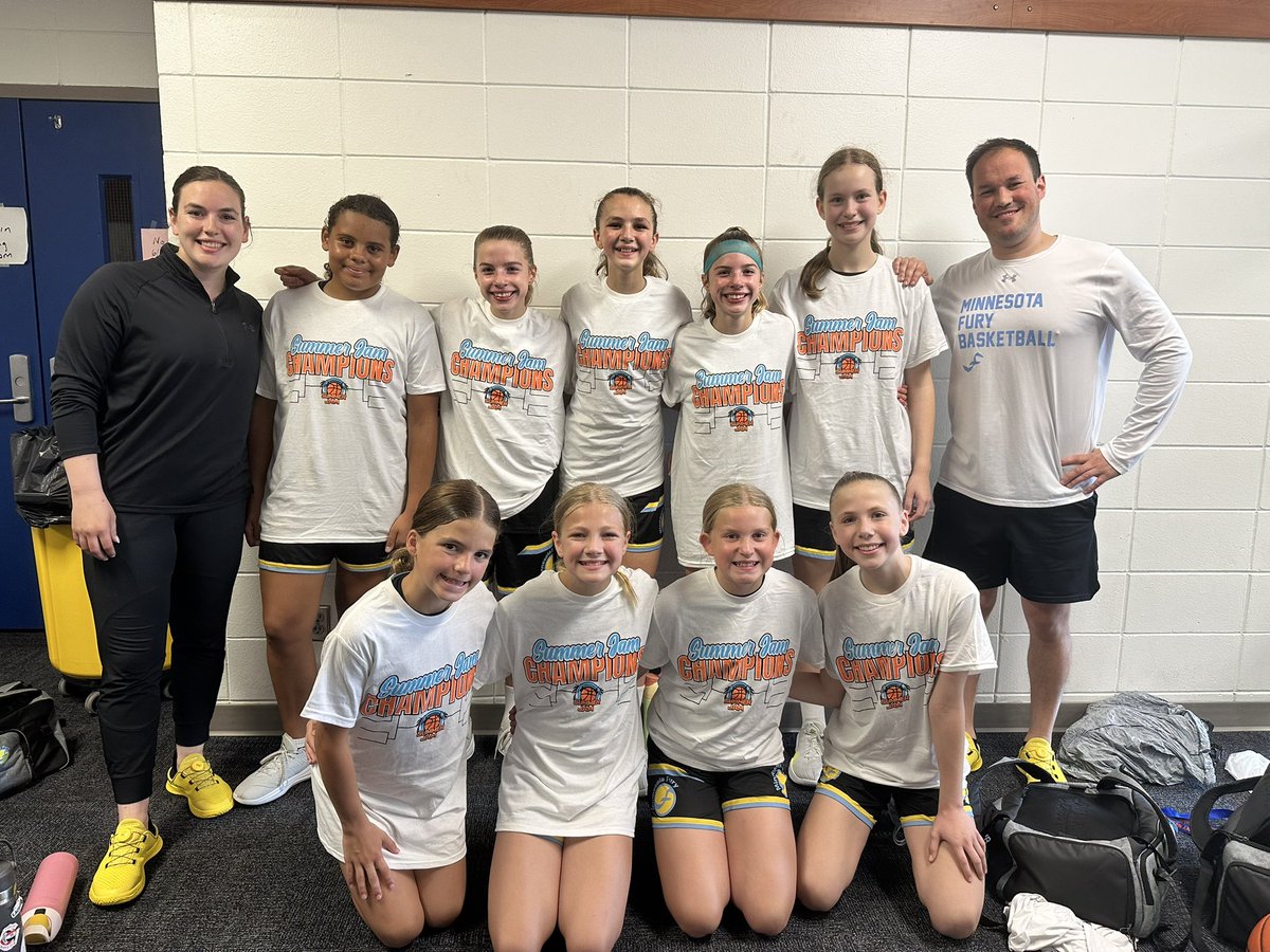 MN Fury 2032 Blue (@mnfury2032) on Twitter photo Not a better way to end the season than a 🏆at Summer Jam
24-1 record on the season with tournament championships in both 5th and 6th grade brackets
Tremendous kids who are not only talented but great teammates too
The future is VERY bright in the <a href="/MinnesotaFury/">Minnesota Fury AAU</a> program 🩵💛 Not a better way to end the season than a 🏆at Summer Jam
24-1 record on the season with tournament championships in both 5th and 6th grade brackets
Tremendous kids who are not only talented but great teammates too
The future is VERY bright in the <a href="/MinnesotaFury/">Minnesota Fury AAU</a> program 🩵💛