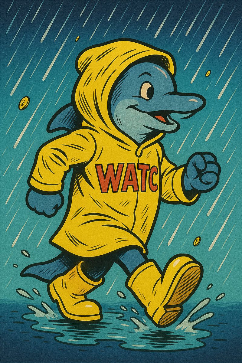 WATcoinofficial's tweet image. 🐬 WATC
Like a beluga in water! 🌧️
Even on rainy days, how about starting your day with 60 taps? ☔🎮
"How are you getting more rewards?"
👉 For every 4 friend invites, you get 1 extra play! 🔁
Didn't know? Then it's time to bring your friends too! 😎

#WATC #TapToEarn