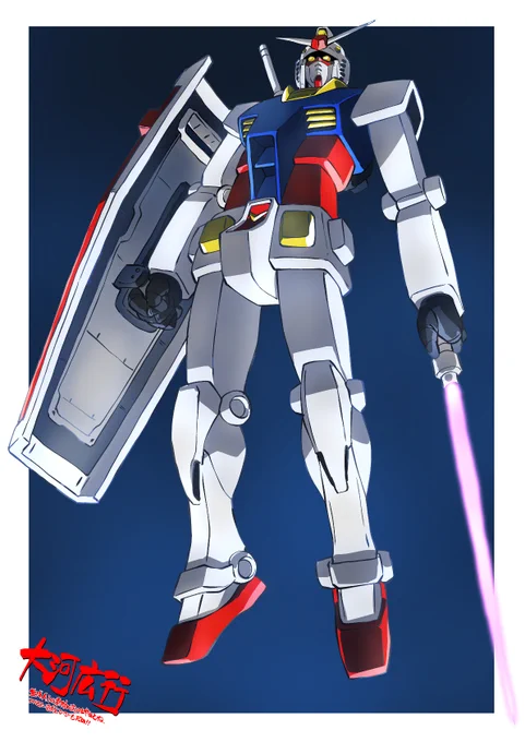 頭空っぽラクガキ1020 「機動戦士Gundam GQuuuuuuX(ジークアクス)」から「RX-78-2ガンダム」 とりあえずラストを前に描いてみた。 いろいろ賛否両論あるみたいだけど、劇場公開からこっち、こんなに楽しませてくれたんだから個人的には大OK!! #GQuuuuuuX #ジークアクス