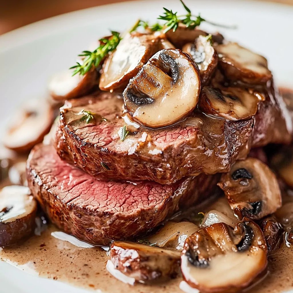 Beef Tenderloin With Mushroom Sauce
Full Recipe:durl.ca/KWGTC