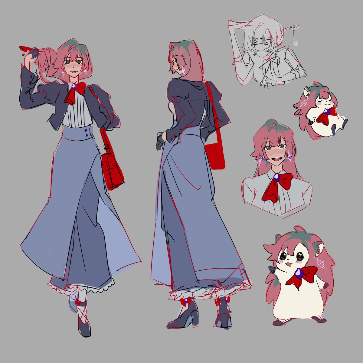 I gave in... I tried and made a rough doreminsona LOL