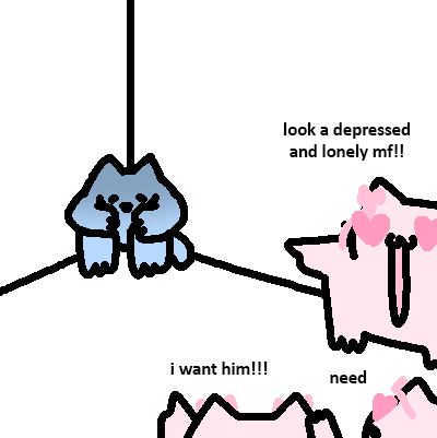retardedbluecat's tweet image. 