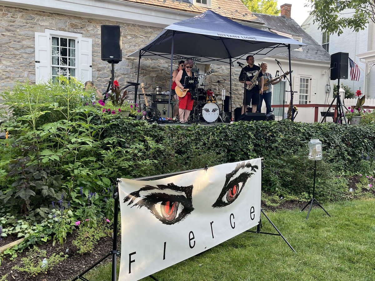 Fierce ROCKED our gardens tonight! Thanks to everyone who attended and a very special thanks to Tiger’s Eye of Lititz sponsoring!