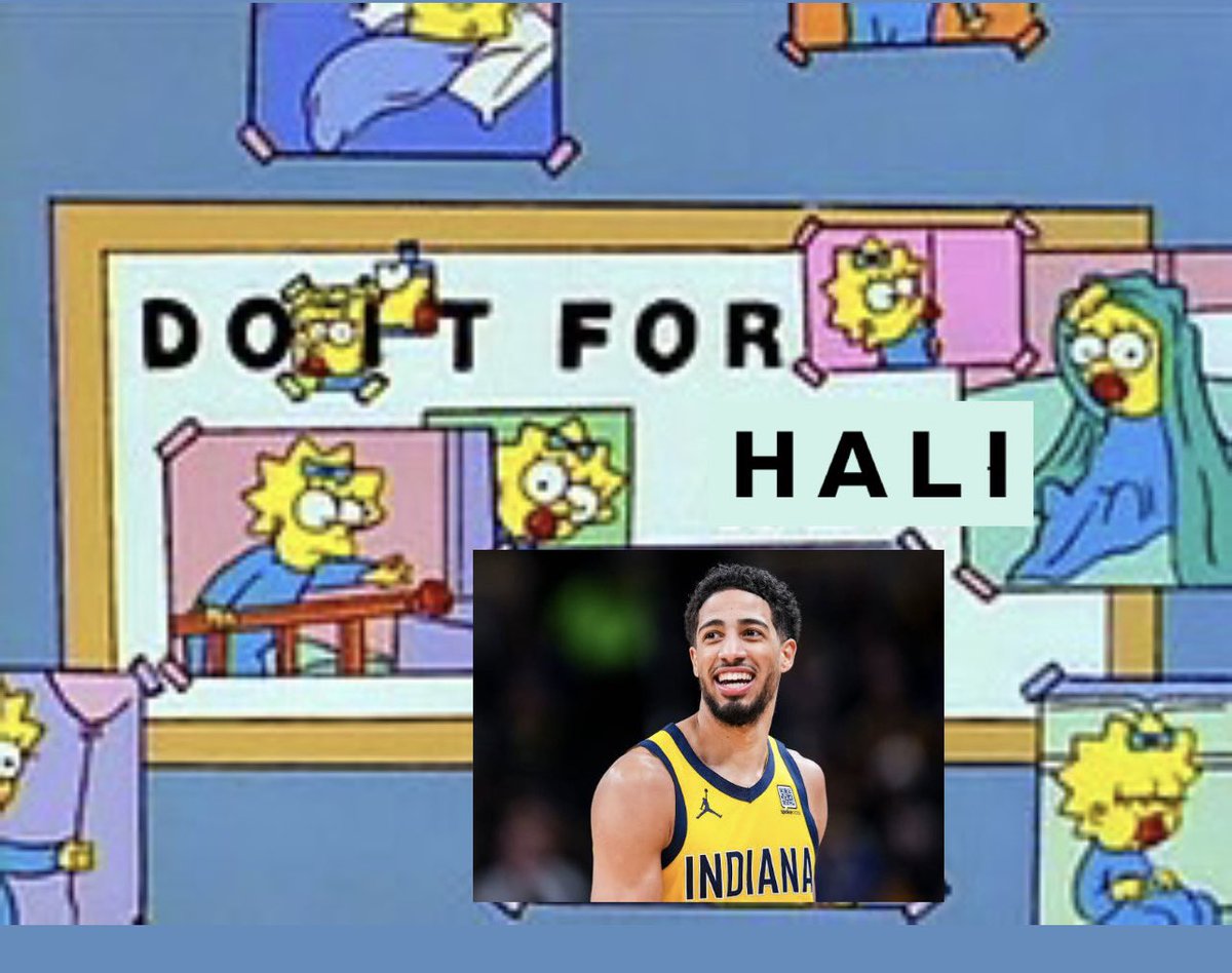 do it for Hali <a href="/Pacers/">Indiana Pacers</a> <a href="/NBA/">NBA</a> 

#NBAFinals2025 #Game7