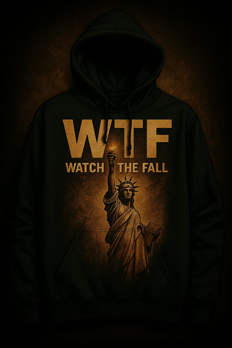 WatchTheFallWTF's tweet photo. > ๐ WTF HOODIE GIVEAWAY
Win a custom WTF hoodie โ for those watching the fall in style.
โ
Follow @WatchTheFallWTF
๐ Retweet
๐ฌ Comment: โWTF is happeningโฆโ
Winner in 5 days. Proof posted.
#WTFGiveaway #WatchTheFall https://t.co/1GdP3D63GT