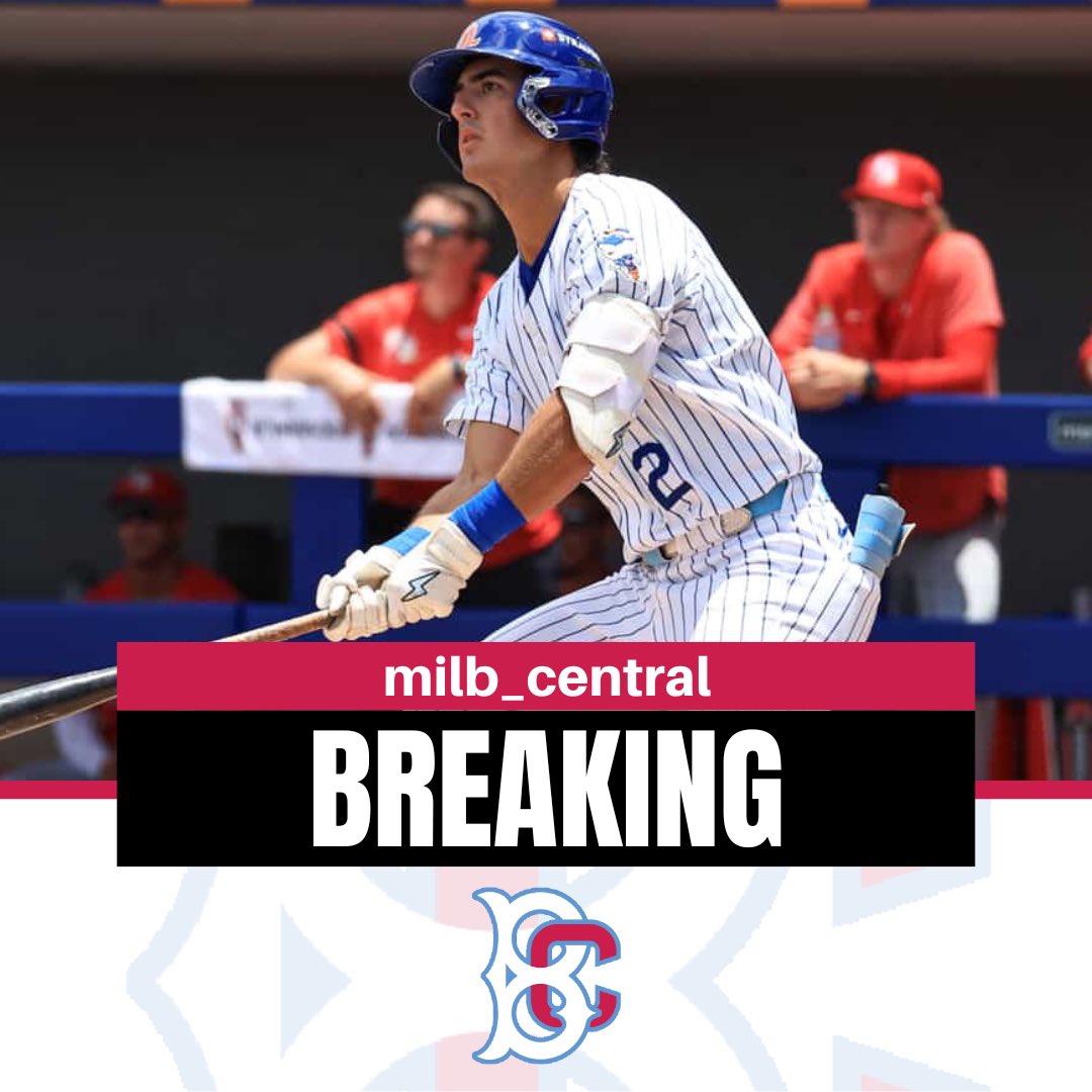 The New York Mets are promoting Colin Houck to the Brooklyn Cyclones (A+).