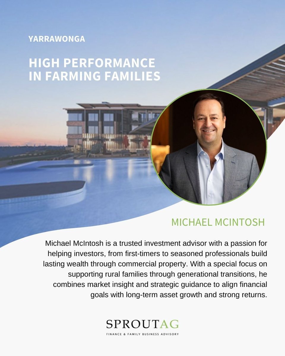 🗓 Friday 4 July | 🕠 5:30–8:30 PM
📍 The Sebel Yarrawonga

Hear from Kevin Sheedy, Michael McIntosh, and Troy Constance.
Canapés and drinks included.

RSVP by 27 June to secure your seat. bit.ly/3FOQr4T