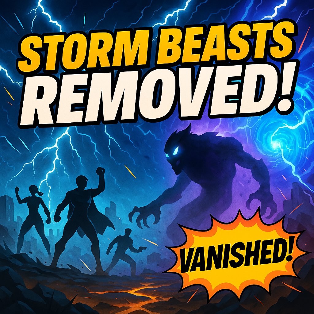 MLCProx's tweet image. Old gamer, Storm Beast Removed? #postivevibes twitch.tv/mlcprox