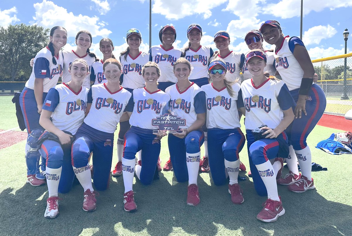 Texas Glory (@texasglory) on Twitter photo 18u Texas Glory Wins the 2025 TFL Summer Championship. tinyurl.com/mrcvmsnx
<a href="/TexasGlory/">Texas Glory</a> <a href="/EastonFastpitch/">Easton Fastpitch</a> @ripitsports @tflfastpitch 18u Texas Glory Wins the 2025 TFL Summer Championship. tinyurl.com/mrcvmsnx
<a href="/TexasGlory/">Texas Glory</a> <a href="/EastonFastpitch/">Easton Fastpitch</a> @ripitsports @tflfastpitch