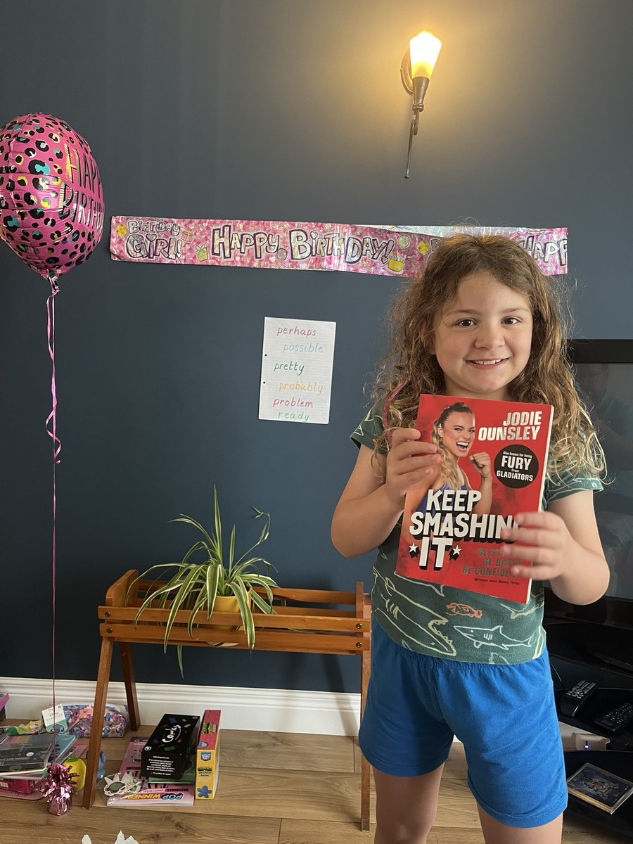 Euan McComiskie (@emahpinfo) on Twitter photo Cora is very happy on her 8th birthday with a book by her very favourite gladiator and rugby player <a href="/_jodieounsley/">Jodie Ounsley</a> 🎉🥳🎂
Also featuring this weeks spelling words 🤦🏻♂️ Cora is very happy on her 8th birthday with a book by her very favourite gladiator and rugby player <a href="/_jodieounsley/">Jodie Ounsley</a> 🎉🥳🎂
Also featuring this weeks spelling words 🤦🏻♂️