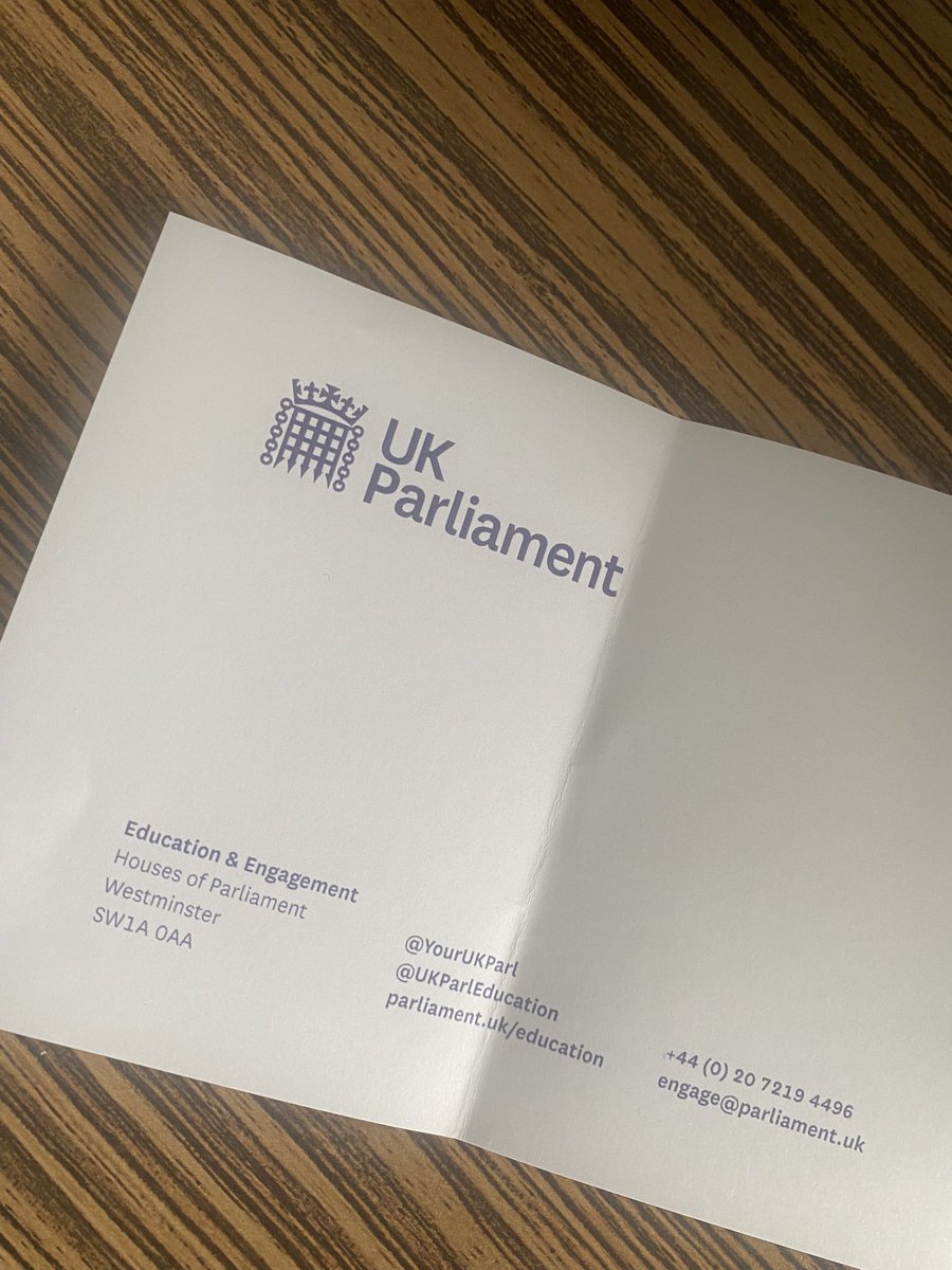 Three days at <a href="/UKParliament/">UK Parliament</a> starts today! <a href="/UKParlEducation/">UK Parliament Education</a>