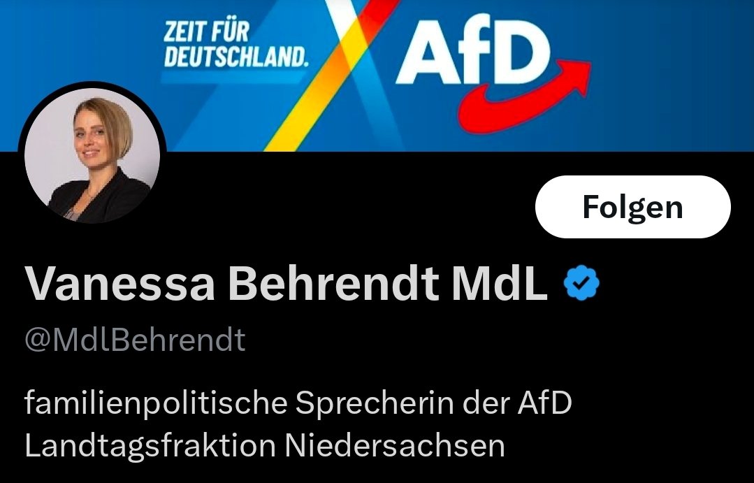 Adam🏴🇩🇪 (@adamtios) on Twitter photo Das ist <a href="/MdlBehrendt/">Vanessa Behrendt MdL</a>.
Frau Behrendt redet viel davon das ihr Kinderschutz wichtig, dass man Kinder sei, vor Sexualität schützen muss und feiert ihre eigenen Programme.
Kommen die Taten aber von ihren Parteikollegen, schweigt sie und da sind die Kinder dann egal. 🚬 Das ist <a href="/MdlBehrendt/">Vanessa Behrendt MdL</a>.
Frau Behrendt redet viel davon das ihr Kinderschutz wichtig, dass man Kinder sei, vor Sexualität schützen muss und feiert ihre eigenen Programme.
Kommen die Taten aber von ihren Parteikollegen, schweigt sie und da sind die Kinder dann egal. 🚬