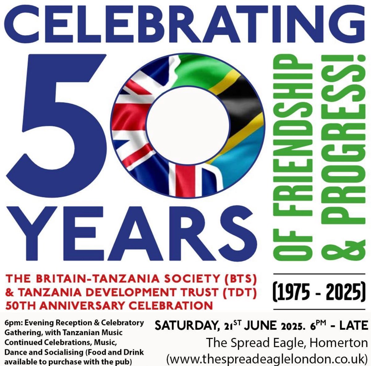 MbelwaK's tweet image. On saturday, I had the honour of speaking at the 50th Anniversary of the Britain–Tanzania Society and the Tanzania Development Trust at St. James’s Church, Piccadilly, London.
For half a century, BTS and TDT have shown the power of people-to-people diplomacy—touching over…