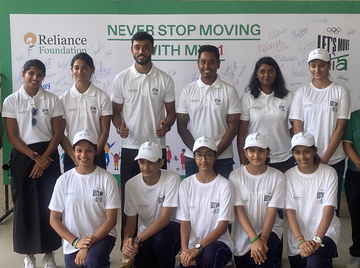 IndiaSportsHub (@indiasportshub) on Twitter photo Celebrating #OlympicsDay with <a href="/RFYouthSports/">RelianceFoundationSports</a>
#Olympics #InternationalOlympicDay Celebrating #OlympicsDay with <a href="/RFYouthSports/">RelianceFoundationSports</a>
#Olympics #InternationalOlympicDay