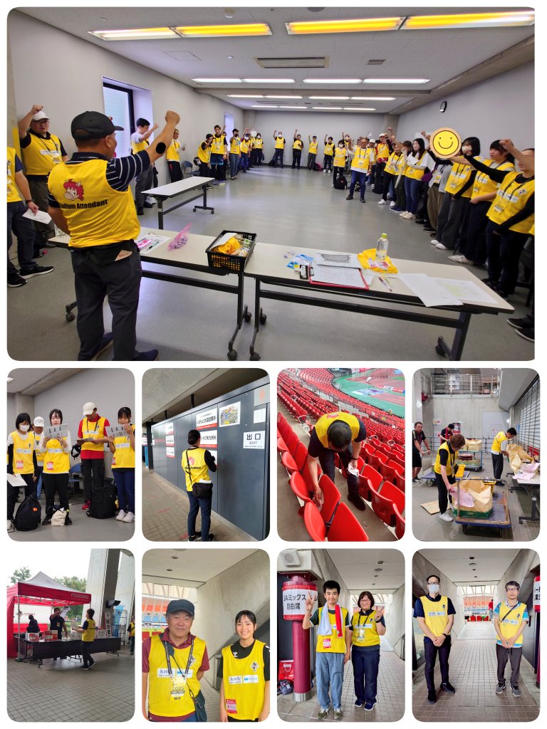 ロアッソ熊本ボランティア tweet media