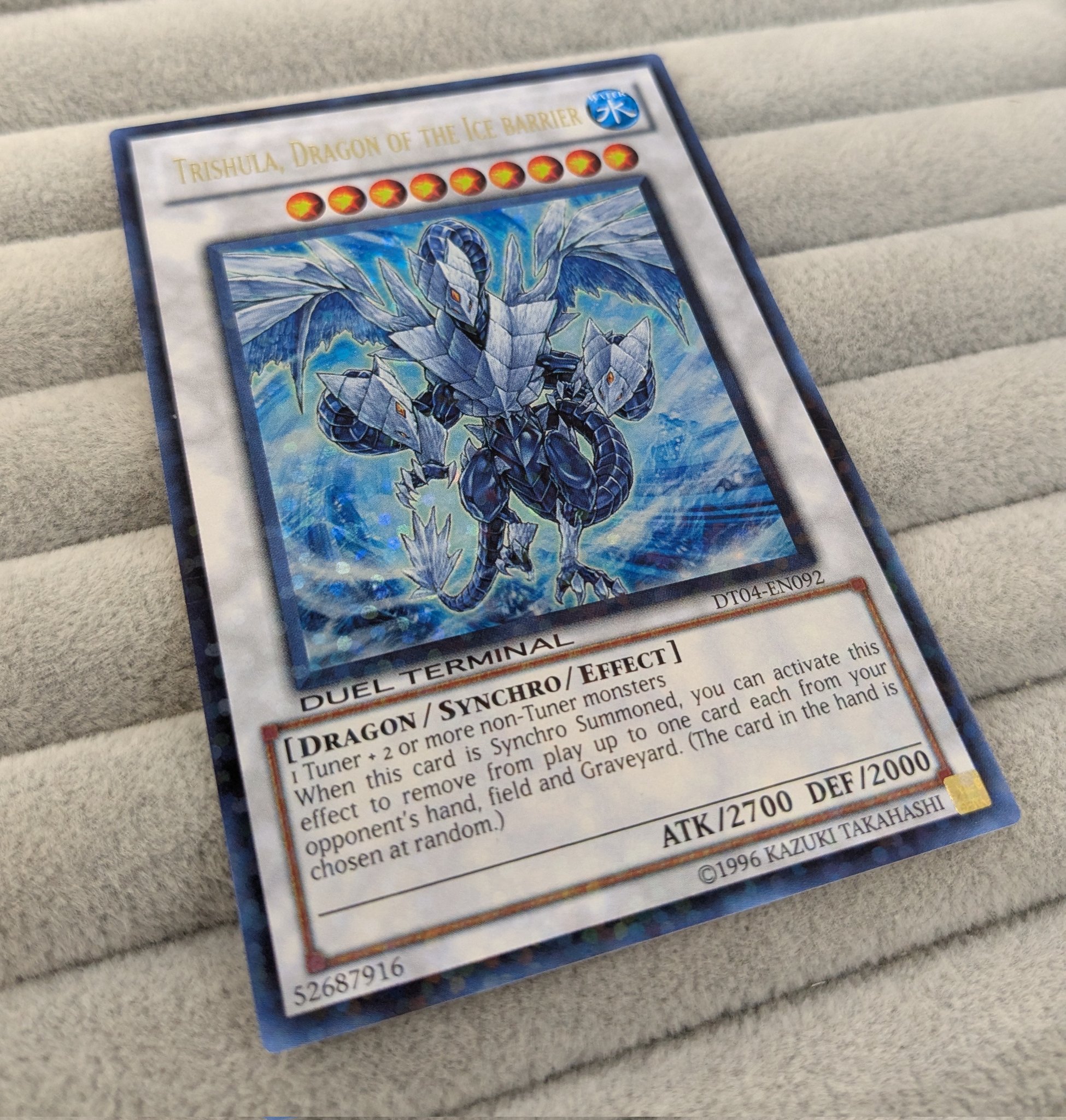 遊戯王 氷結界の龍 トリシューラ 英語版 DT デュエルターミナル ウルトラレア Amazon.co.jp: 遊戯王カード 氷結界の龍 トリシューラ(ウルトラレア