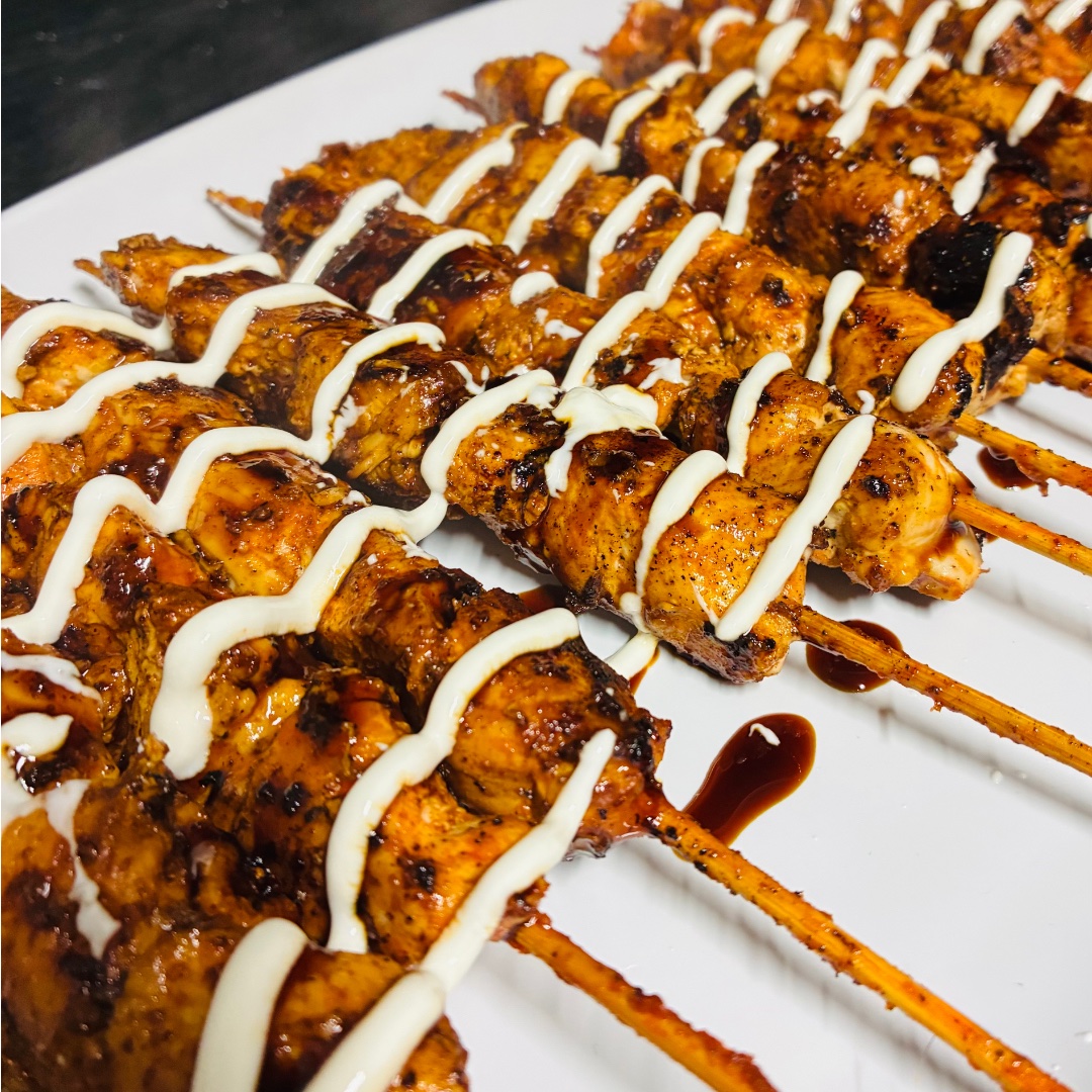 Our tandoori chicken skewers are one of our most popular savoury options—perfect for gourmet BBQs or as a flavour-packed finger food. 👌

They’re not too spicy, but full of bold, delicious flavour. 😋