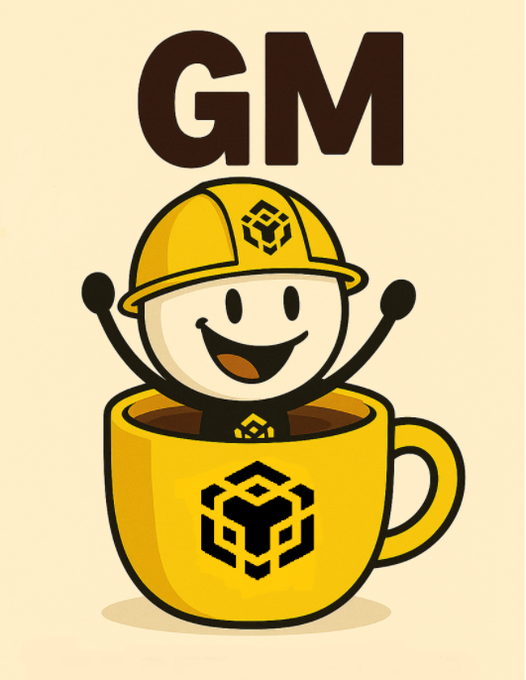 <a href="/BNBCHAIN/">BNB Chain</a> GM our Beloved Cahin 💛
Let's start the week with purpose.
Let’s build something that lasts. 👷‍♂️🧱
#BuildOnBNB #BOB #BNBChain