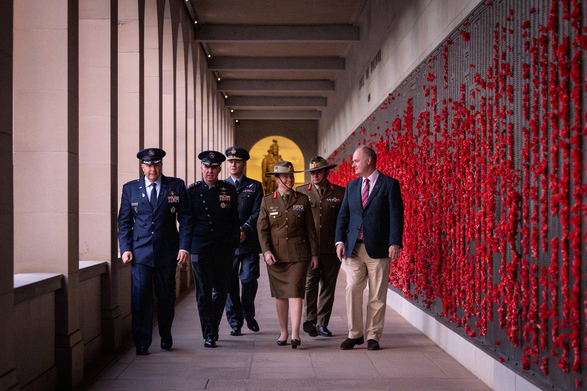 CJC_ADF's tweet image. Yesterday, I joined @US_SpaceCom Commander Gen Stephen N. Whiting at the Australian War Memorial Last Post Ceremony. We took this moment to reflect on the sacrifice of those who served before us and to honour their enduring legacy. #YourADF