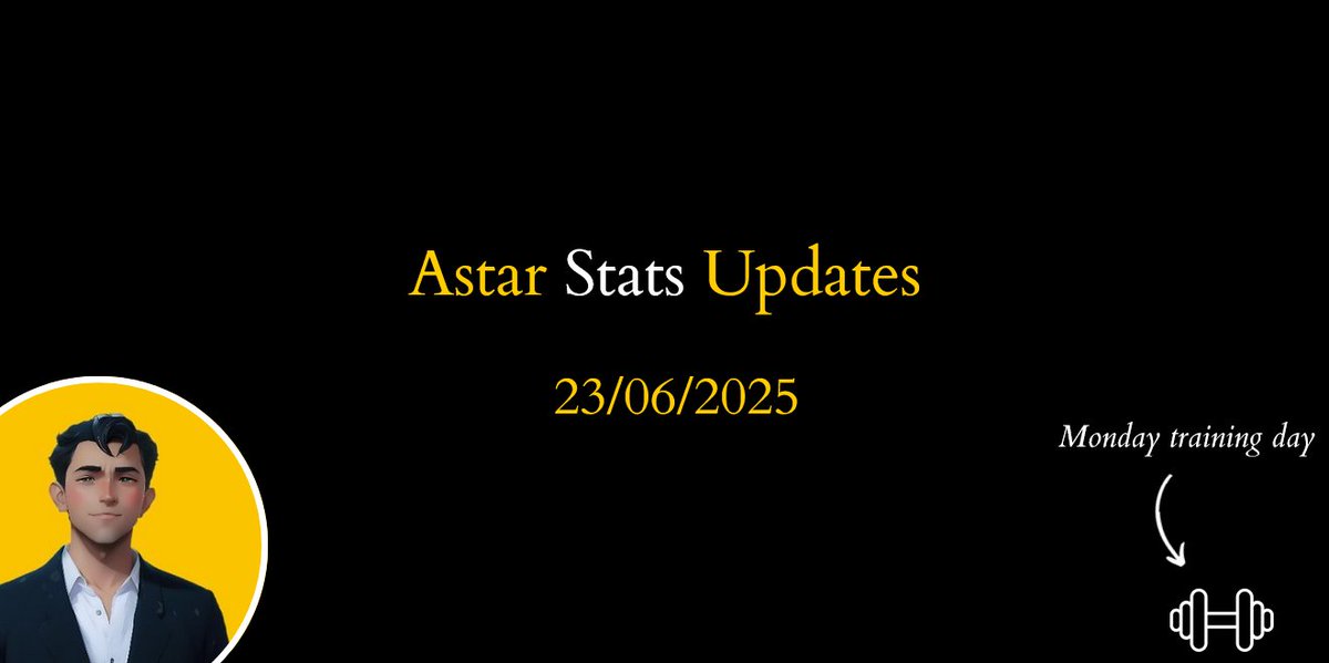 A new week of growth for <a href="/AstarNetwork/">Astar Network</a>.

📈 Stats related to the ASTAR PRICE:

     🔸Price evolution : $0.02190

🌍 Stats related to the Astar mass-adoption GROWTH:

     🔸Astar followers on X:  446,40K Followers

🖥️ Stats related to the Astar NETWORK ACTIVITY:

     🔸Average