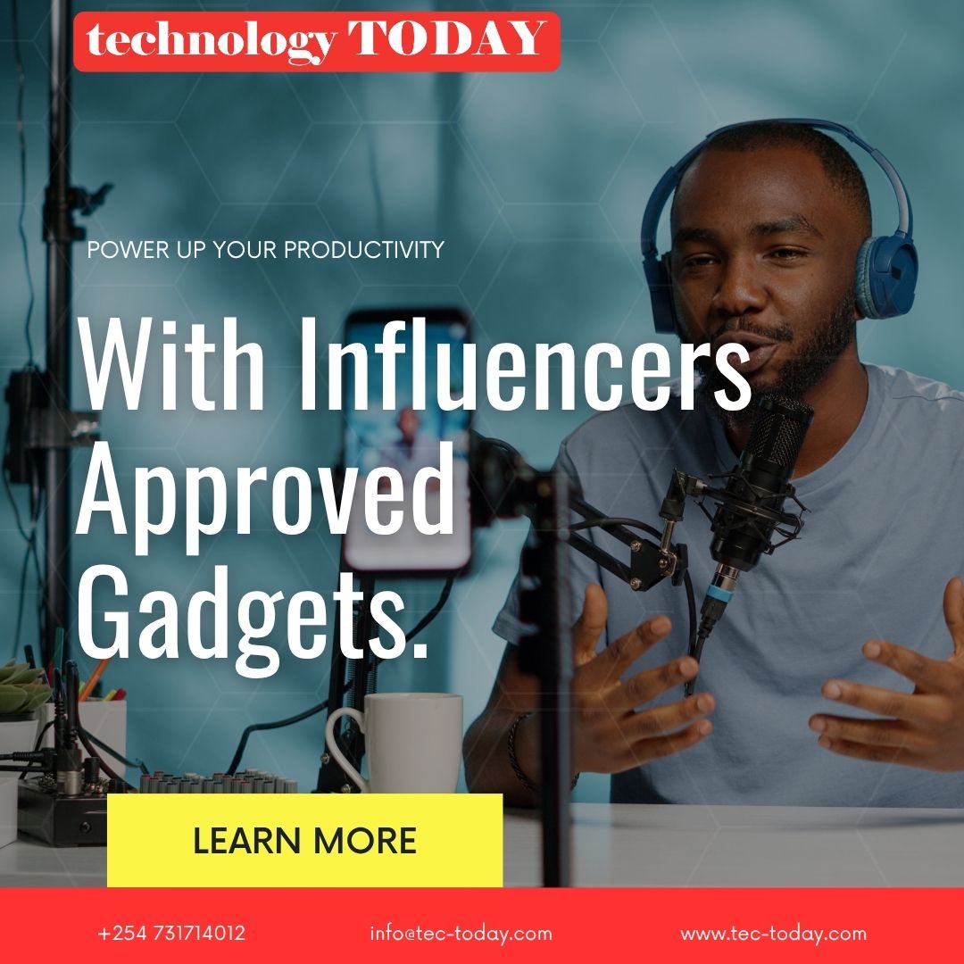 tec_today's tweet image. From influencers to tech lovers, everyone trusts our gadgets! 💥 Get yours today from Technology Today Limited. 📲 0785603681 | 0731714012.
#TechnologyToday  #InfluencerApproved
