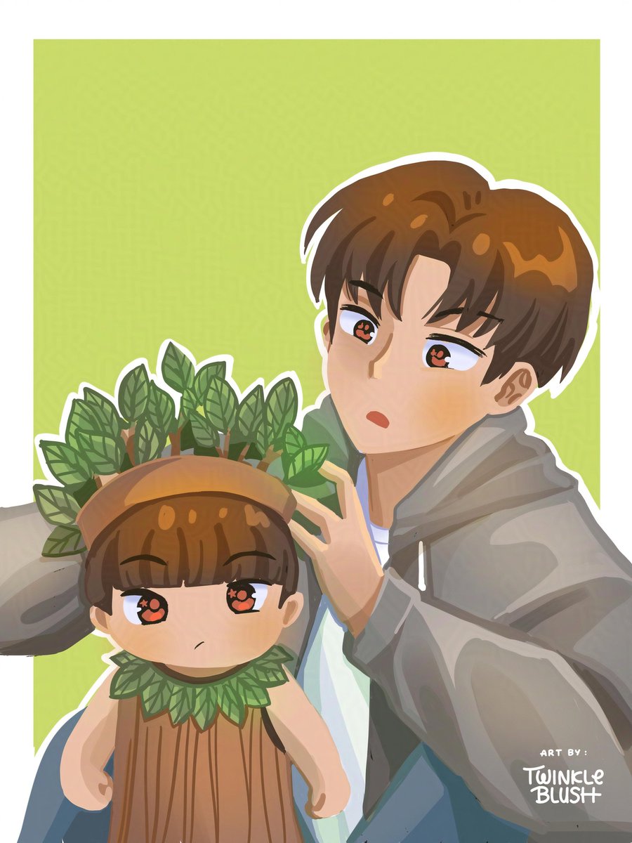 Arga dapet peran jadi pohon buat pentas di skolah. 

Mahesa: "Inget ya dek, Orang ganteng itu mau dipakein baju apa aja juga ttp ganteng dek!" oke? 
(mencoba menghibur)
Arga: hu um 

#Taman_Barudax #duniaOC_eta #MahesaxArga
<a href="/BarudaxNyeni/">Barudax</a>