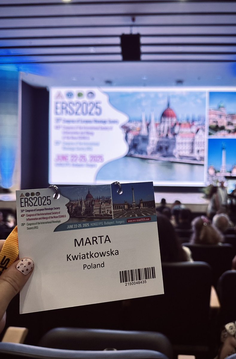Let’s dive into 4 days of #rhinology meeting in #Budapest!
Always wonderful to see #ENT physicians and researchers from all over the world together at #ERS2025
Somebody’s here?🇭🇺👃🏻