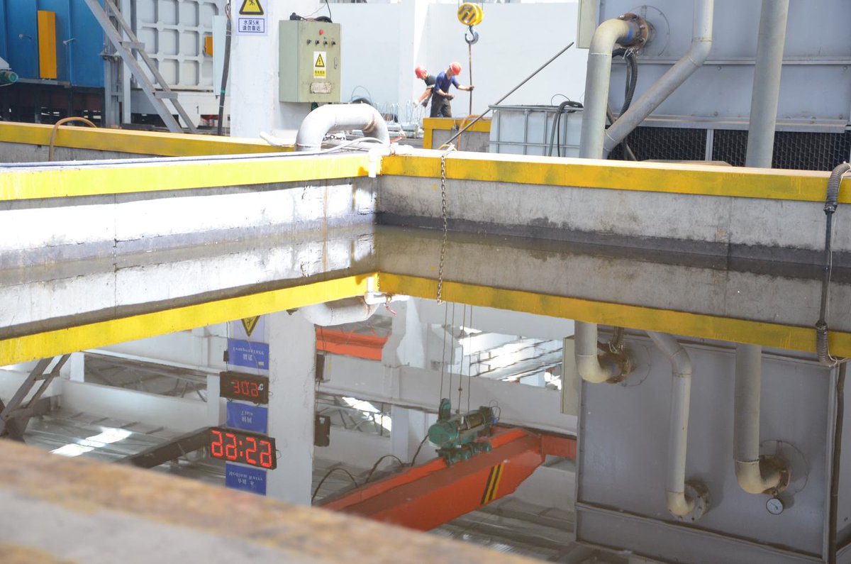 MetalForm_DQM's tweet image. Controlled cooling matters as much as forging itself.
Our cooling pool ensures stress relief and structural integrity for every large part.
Learn more 👉 dlqmjs.com
#ForgingProcess #HeatTreatment #OpenDieForging #fyp #foryourpage