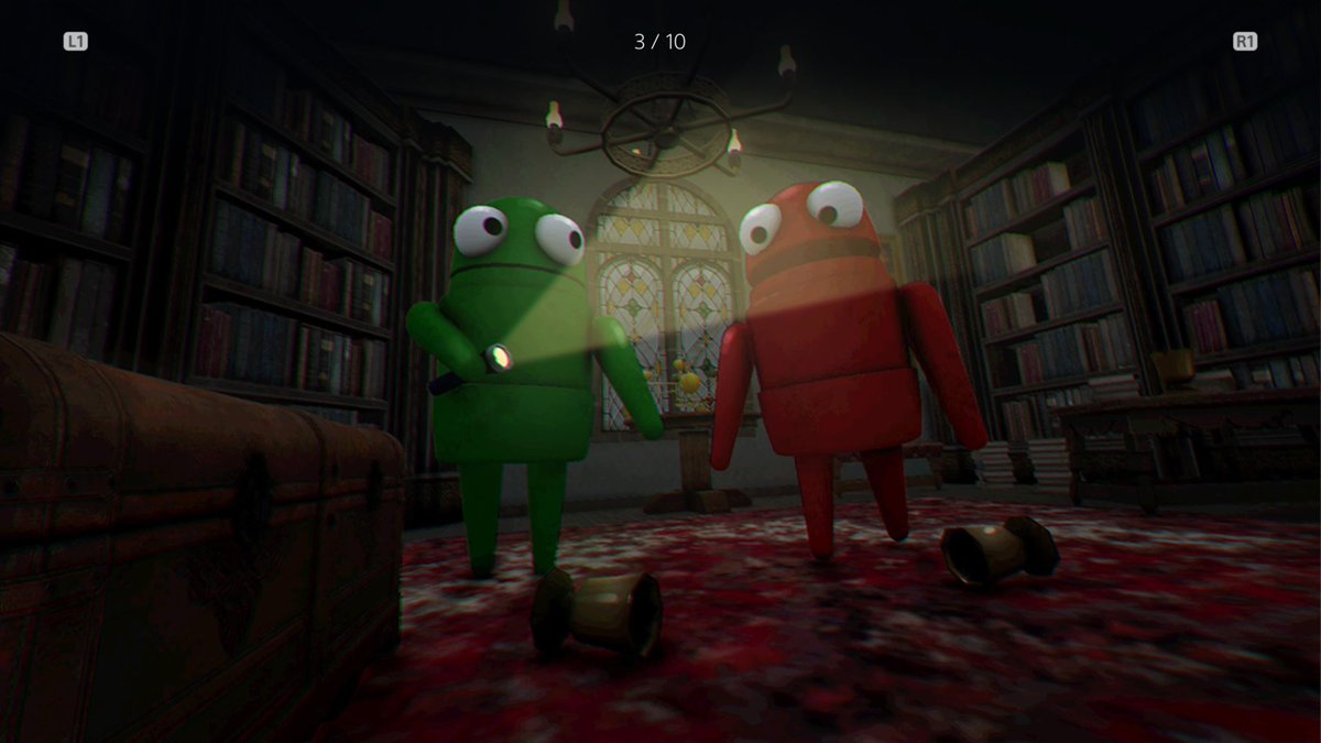 I found a game on the PlayStation store that blatantly rips off REPO! Character models and everything