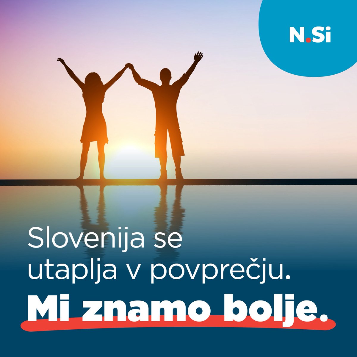 𝐈𝐦𝐚𝐦𝐨 𝐯𝐥𝐚𝐝𝐨 𝐯𝐳𝐩𝐨𝐫𝐞𝐝𝐧𝐞 𝐫𝐞𝐚𝐥𝐧𝐨𝐬𝐭𝐢. Prodajajo nam “dosežke”, ki jih ni. 

𝐈𝐦𝐚𝐦𝐨 𝐯𝐥𝐚𝐝𝐨, 𝐤𝐢 𝐝𝐮𝐬̌𝐢 𝐒𝐥𝐨𝐯𝐞𝐧𝐢𝐣𝐨. Ljudem jemljejo iz žepov. Vsak dan se spomnijo kakšnega novega davka ali kakšne nove prepovedi.

𝐈𝐦𝐚𝐦𝐨 𝐯𝐥𝐚𝐝𝐨,