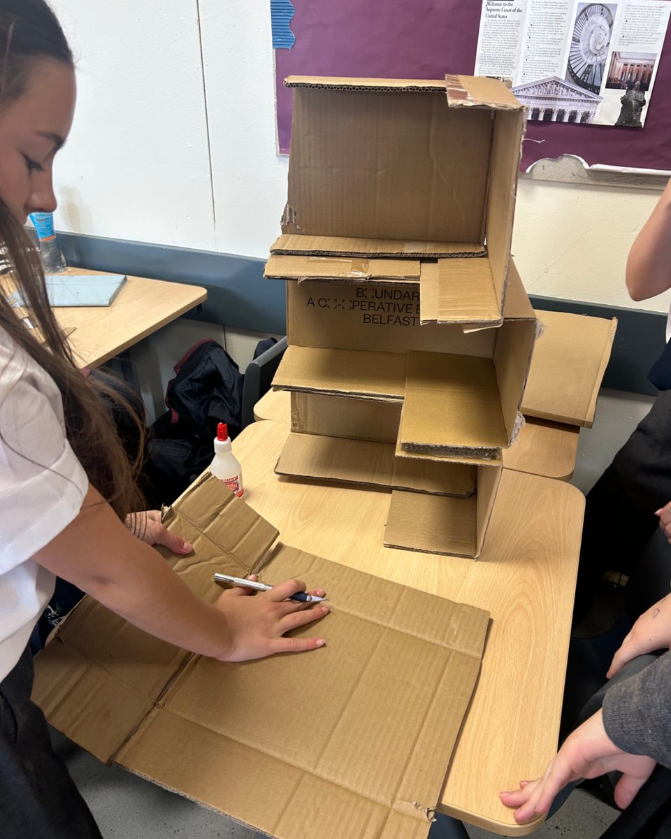 Year 8 historians have been working in teams to design and build their very own Norman castles! Using both their iPads and creative skills, they are bringing history to life in the classroom.

#WHSHistory #Creativity