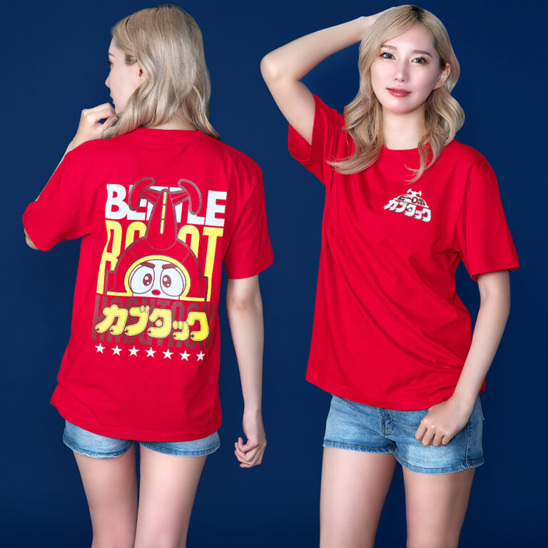 hakaba_gallery's tweet photo. ★商品情報★
6月26日(木)〜『メタルヒーローPOP UP STORE』。
『ビーロボカブタック』から、「キミの勇気がこの胸に、熱く響いてイイ感じッ!!」なTシャツが登場！
#重甲ビーファイター #ビーファイターカブト #ビーロボカブタック #メタルヒーロー #beetlefighter #beetlefighterkabuto #brobokabutack 
https://t.co/N5RNNC2do5