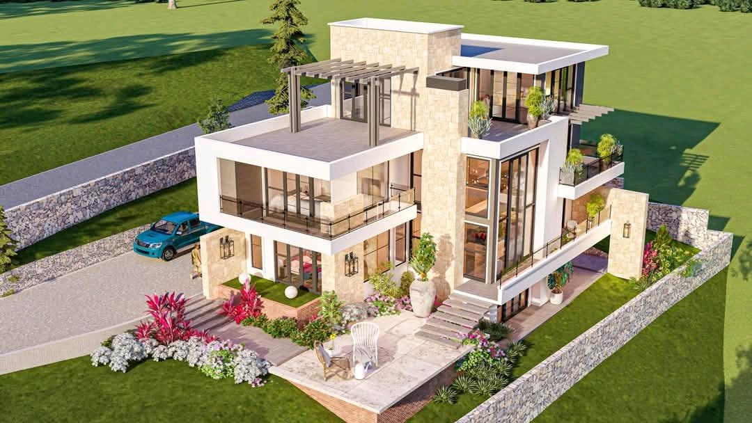 ArchiHubStudio's tweet photo. 5 Bedroom Maisonette
Designed to contextual harmony minimizing earthworks and taking advantage of site topography ,natural contours with split-level design.
π Contact us: 0721324718
#MaisonetteDesign #BuildWithUs #ArchiHubStudio #ArchitecturalDesign #DesignAndBuild #KenyanHomes