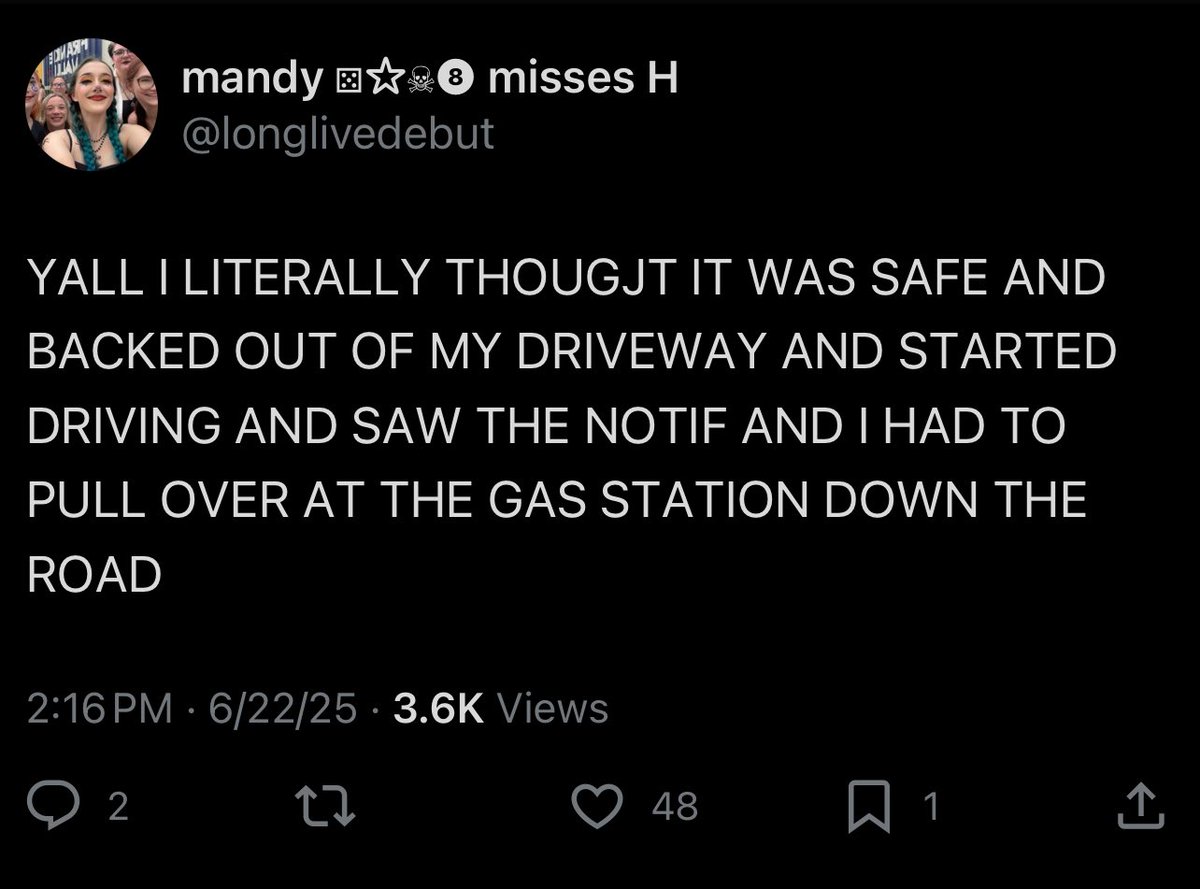 mandy ⚄☆☠︎➑ misses H tweet media