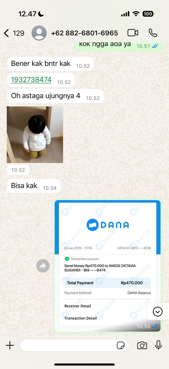 ivon21's tweet photo. Kalau ada trx online kalian dan nemu rek bank apa saja atas nama #Anggioktaviasugandi please jangan lanjutkan ya. Sudah banyak yg tertipu foto profilnya pakai foto orang lain. Alamat juga palsu https://t.co/7JbJjU3JmJ