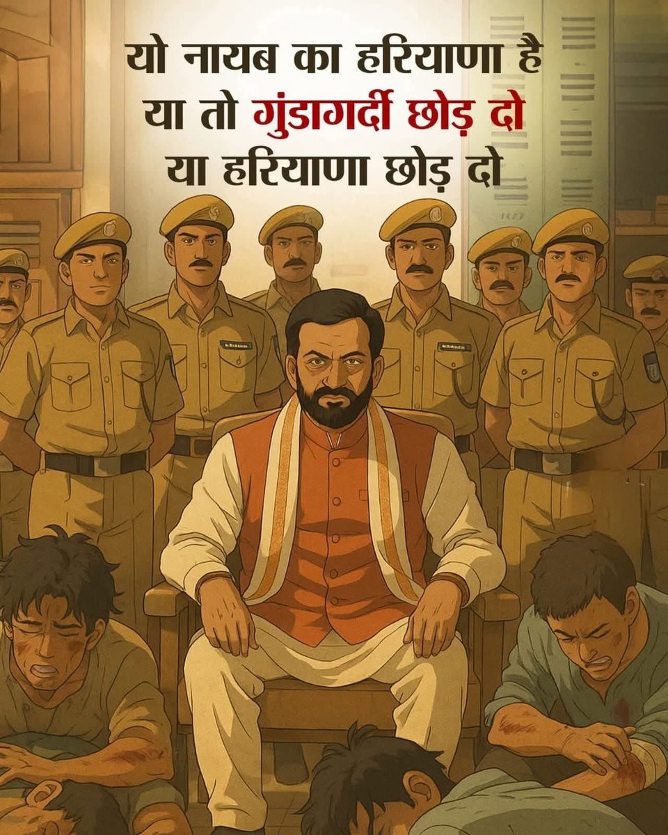Praveen Malik (@praveenmalik86) on Twitter photo Since Day one <a href="/BJP4Haryana/">Haryana BJP</a> is emphasising more on theatrics rather to work on actual problems,
Crime rate in Haryana is at its peak & An atmosphere of terror has been created in the entire state of Haryana, but govt. Is spreading this types of cartoons, do you really think that Since Day one <a href="/BJP4Haryana/">Haryana BJP</a> is emphasising more on theatrics rather to work on actual problems,
Crime rate in Haryana is at its peak & An atmosphere of terror has been created in the entire state of Haryana, but govt. Is spreading this types of cartoons, do you really think that
