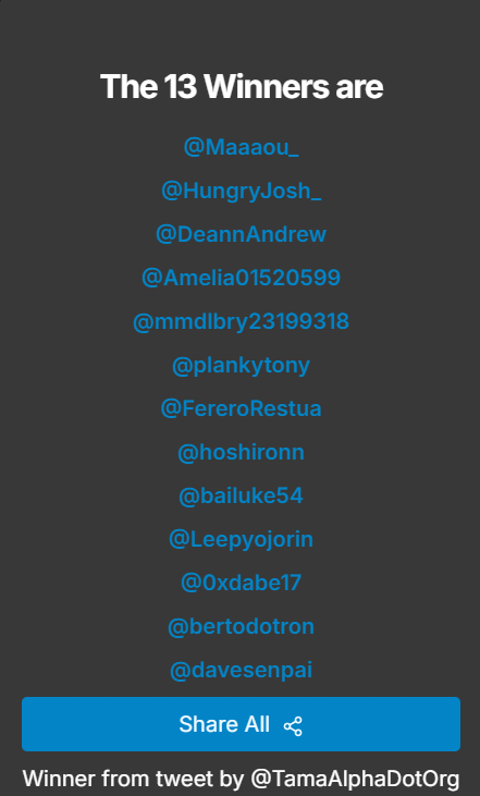 TamaAlpha.Org tweet media