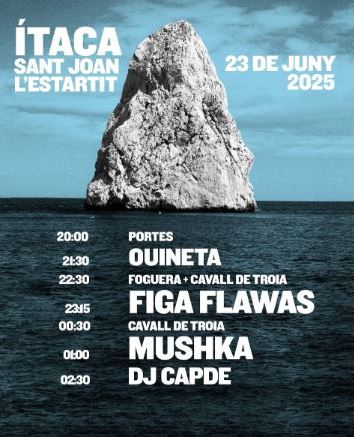 🔴 Torna la Gran Revetlla de Sant Joan del Festival Ítaca a la platja de l'Estartit, amb un concert aquesta nit amb les actuacions entre d'altres de Muskha i Figa Flawas. 

▶️ És una de les cites ja tradicionals per la Revetlla a la Costa Brava 

catradio.cat/catinfo