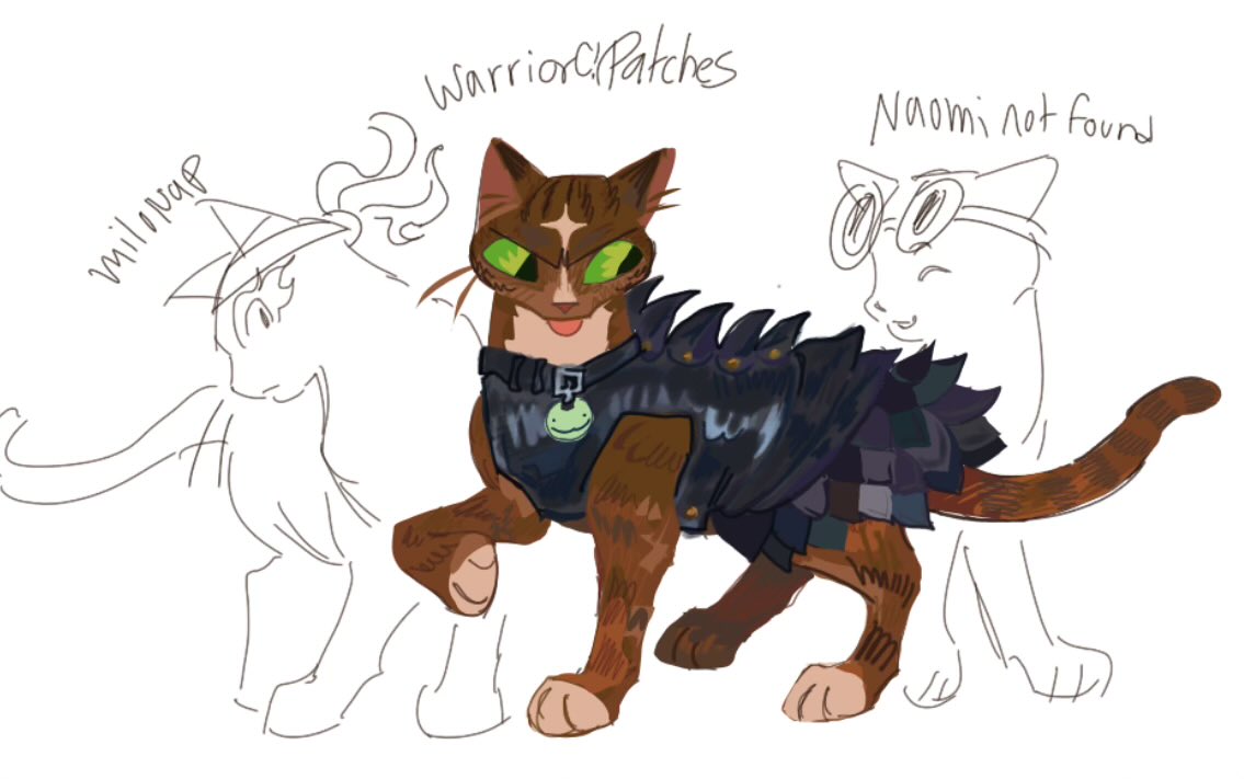 LYNKATcj's tweet image. Actually really like this idea #dreamfanart #patchesfanart